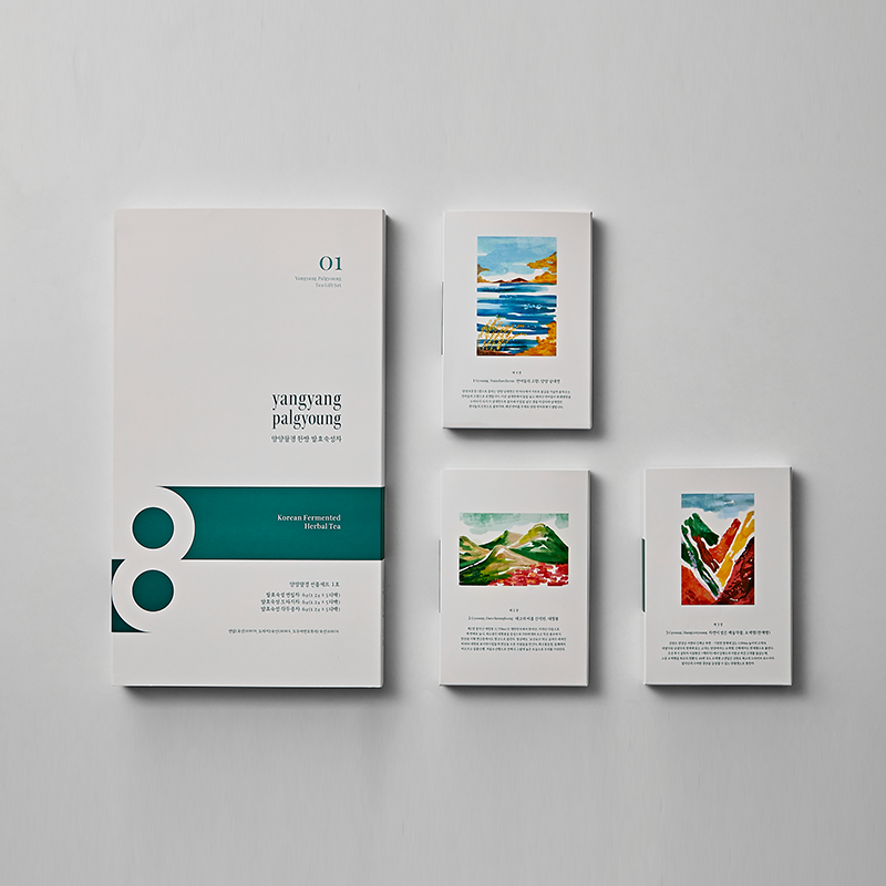 농업회사법인 서진다향(주),[혁신도시몰]서진다향 양양팔경 한방 발효숙성차  세트 1호